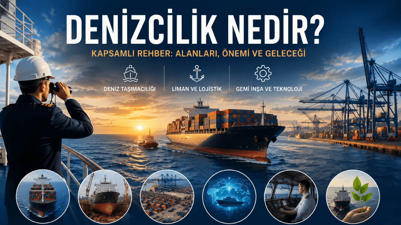 Denizcilik Nedir? Denizcilik Hangi Alanları Kapsar ve Neden Önemlidir?
