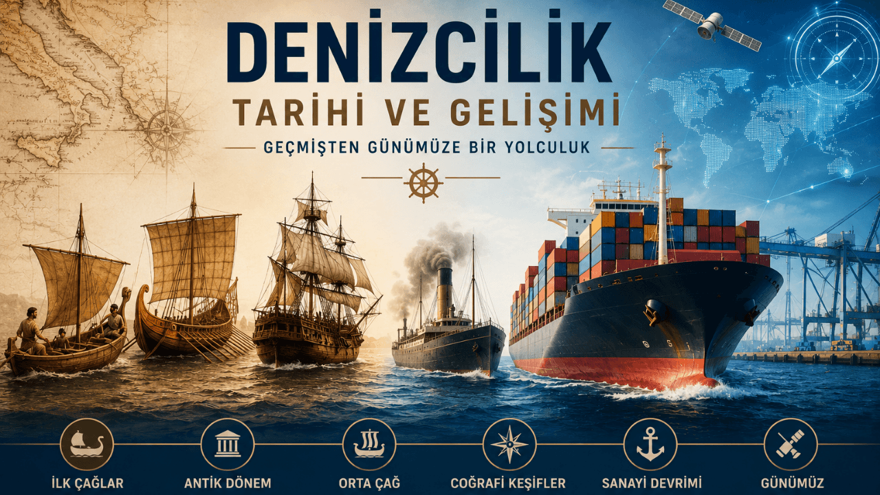 Denizcilik Tarihi ve Gelişimi: Geçmişten Günümüze Denizcilik