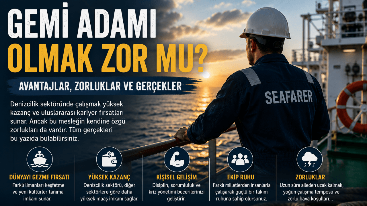 Gemi Adamı Olmak Zor mu? Avantajlar, Zorluklar ve Gerçekler