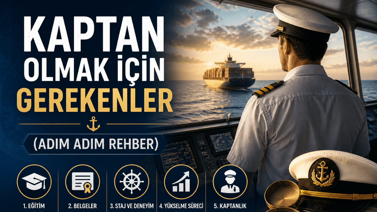 Kaptan Olmak İçin Gerekenler (Adım Adım Rehber)